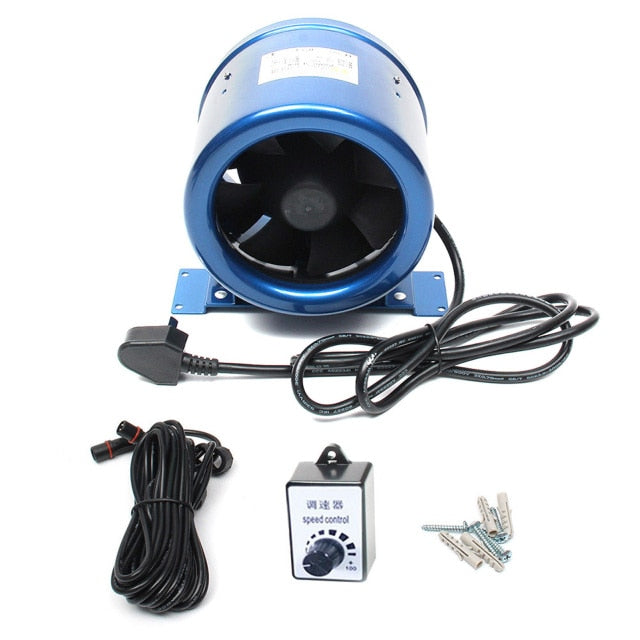 4 or 6 inch Extractor Fan with adjustable speed dial (220V)