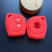 Load image into Gallery viewer, 2 button silicone car key case (Suzuki Swift)