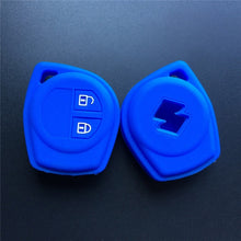 Load image into Gallery viewer, 2 button silicone car key case (Suzuki Swift)