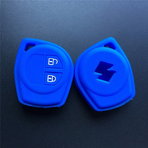 2 button silicone car key case (Suzuki Swift)