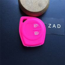 Load image into Gallery viewer, 2 button silicone car key case (Suzuki Swift)