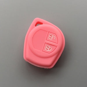 2 button silicone car key case (Suzuki Swift)